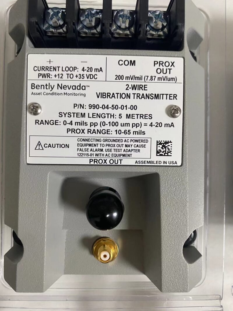 Bently Nevada 990-05-50-01-00 2-Wire Vibration Transmitter